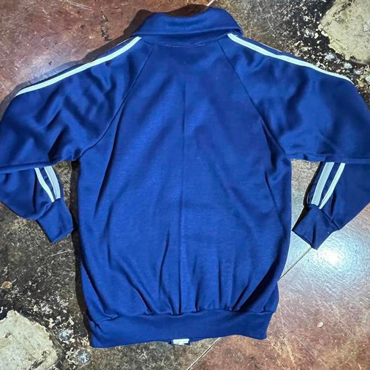 1970s medium dark blue tracksuit