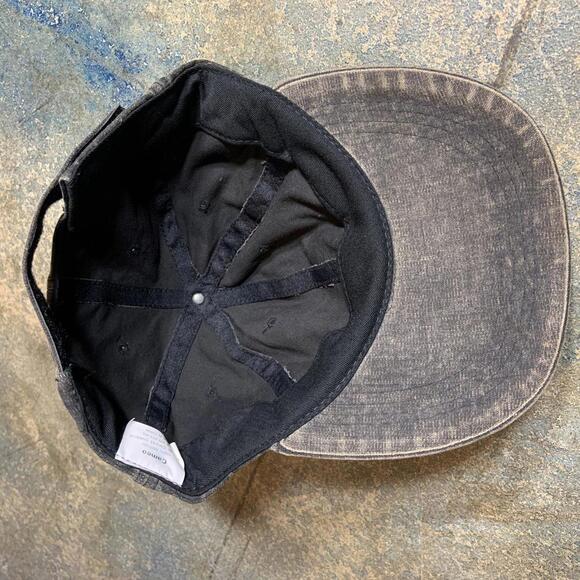 Vintage New Orleans black denim hat