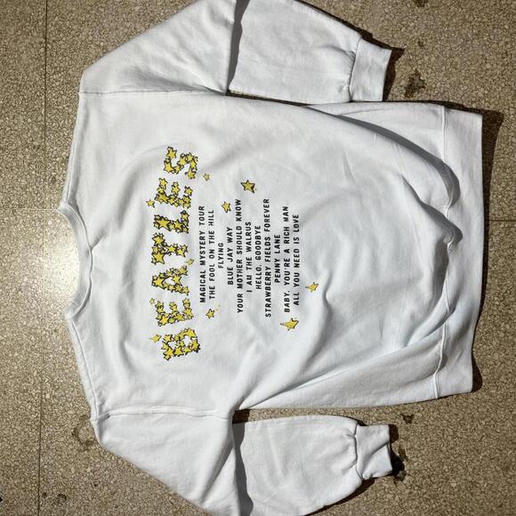 Beatles PreOwned Large Band Sweatshirt