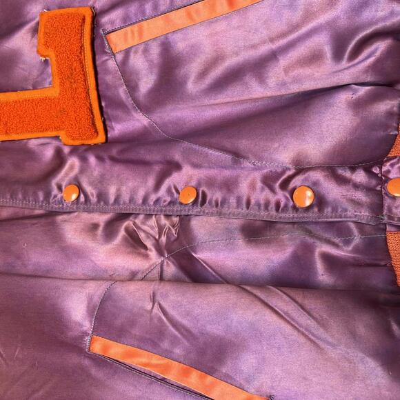 Vintage 1950s Landry HS Football Champs snap up jacket