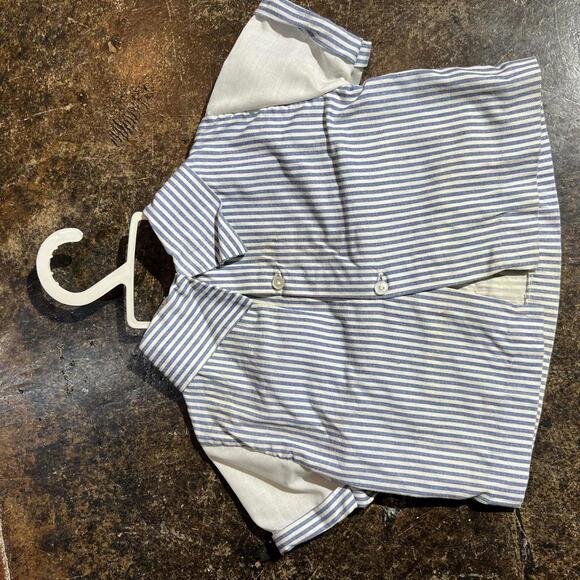 Vintage “dads little helper” baby blouse