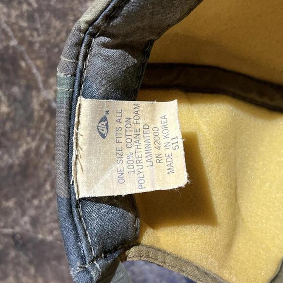 Vintage camo Winchester deer hat