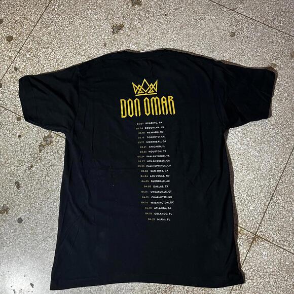 Don Omar Preowned Medium Band T-shirt