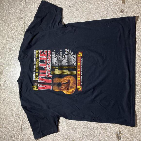 Willie Nelson preowned 3XLarge Band T-shirt