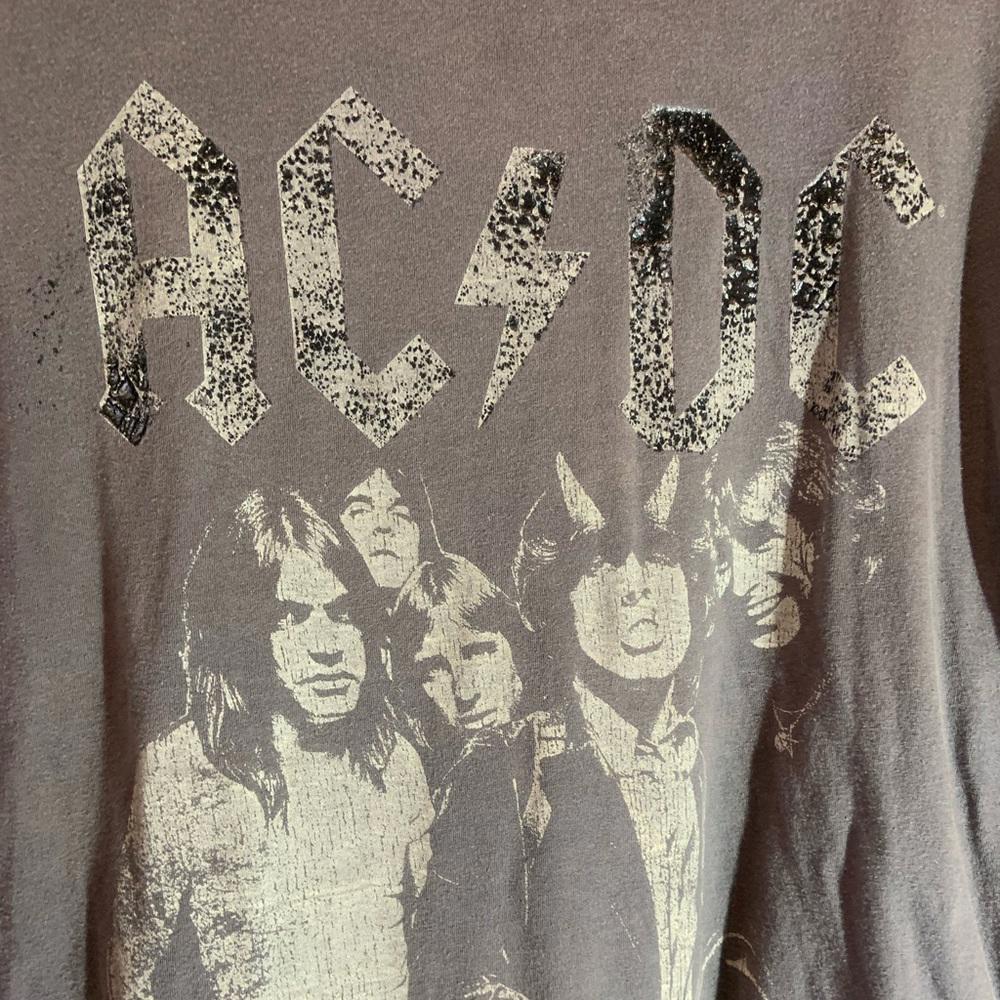 ACDC medium grey graphic vintage T-shirt