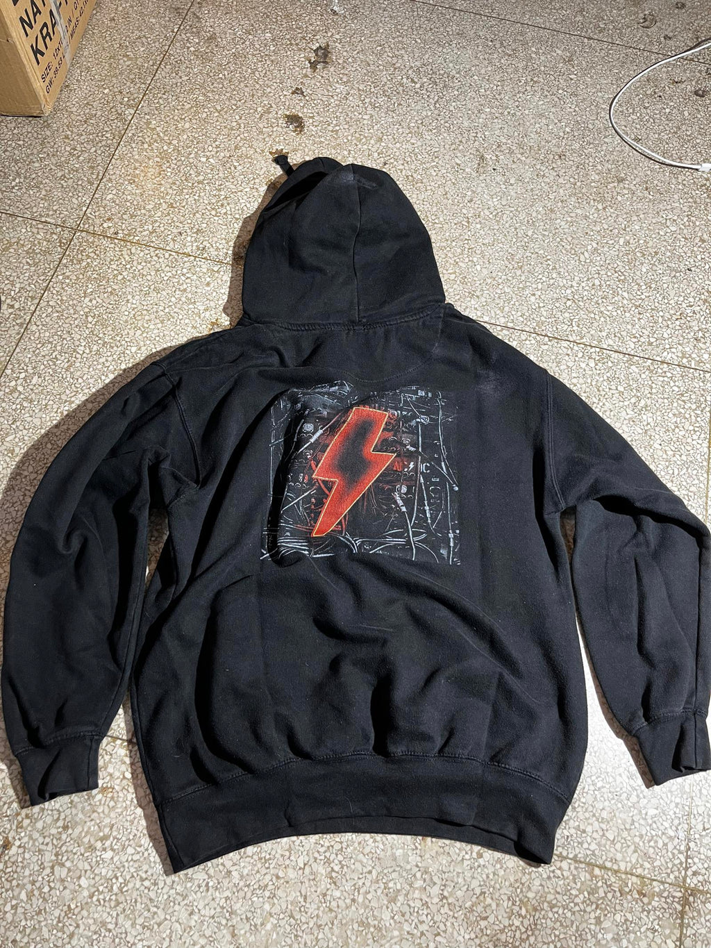 ACDC Preowned Medium Band Hoodie