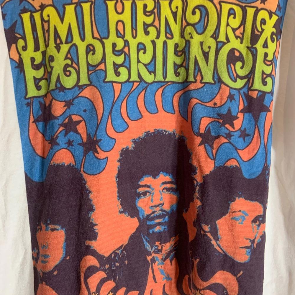 Jimi Hendrix Xlarge white graphic preowned T-shirt