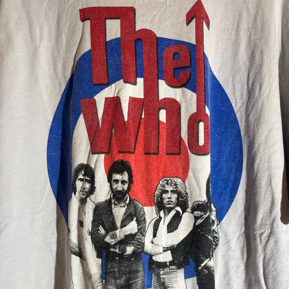 The who xlarge off white graphic vintage preowned tshirt
