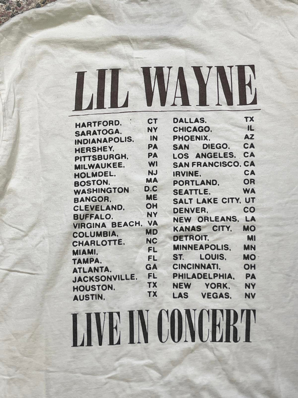 Lil Wayne medium preowned tshirt
