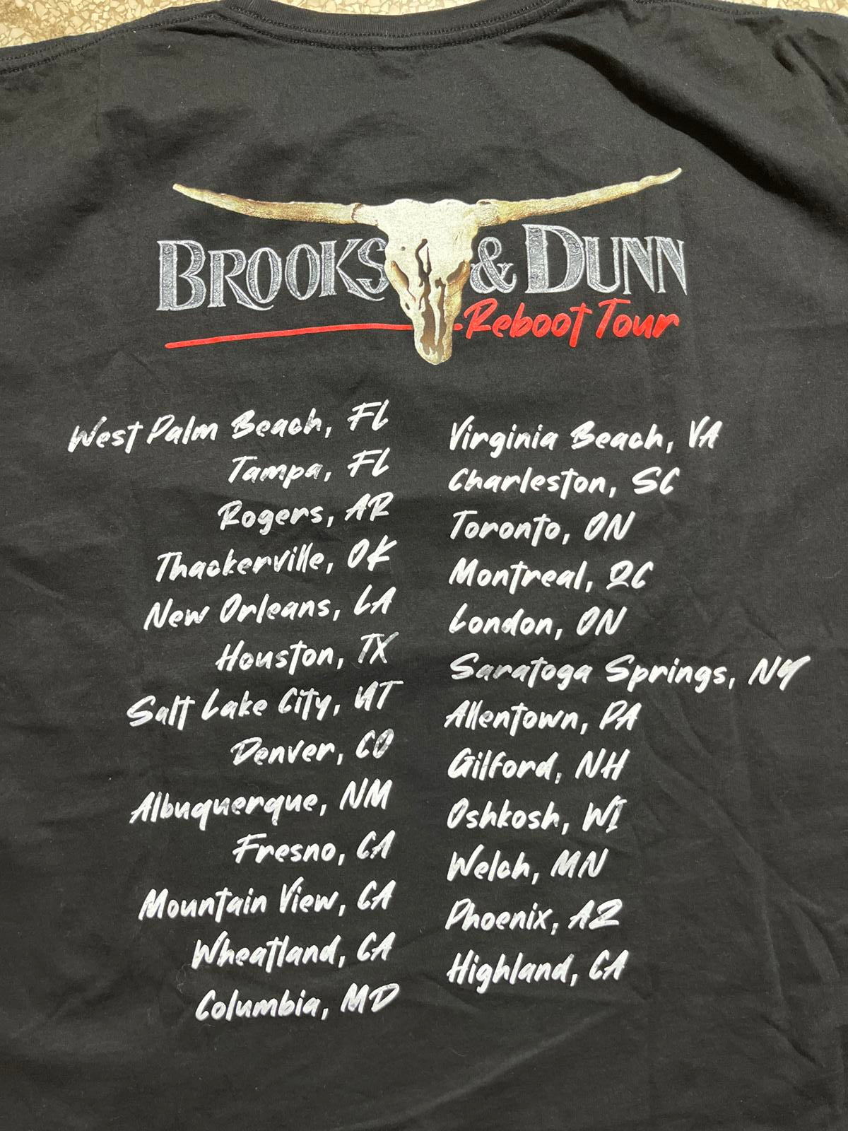 brooks & Dunn PreOwned 2XL Band tshirt