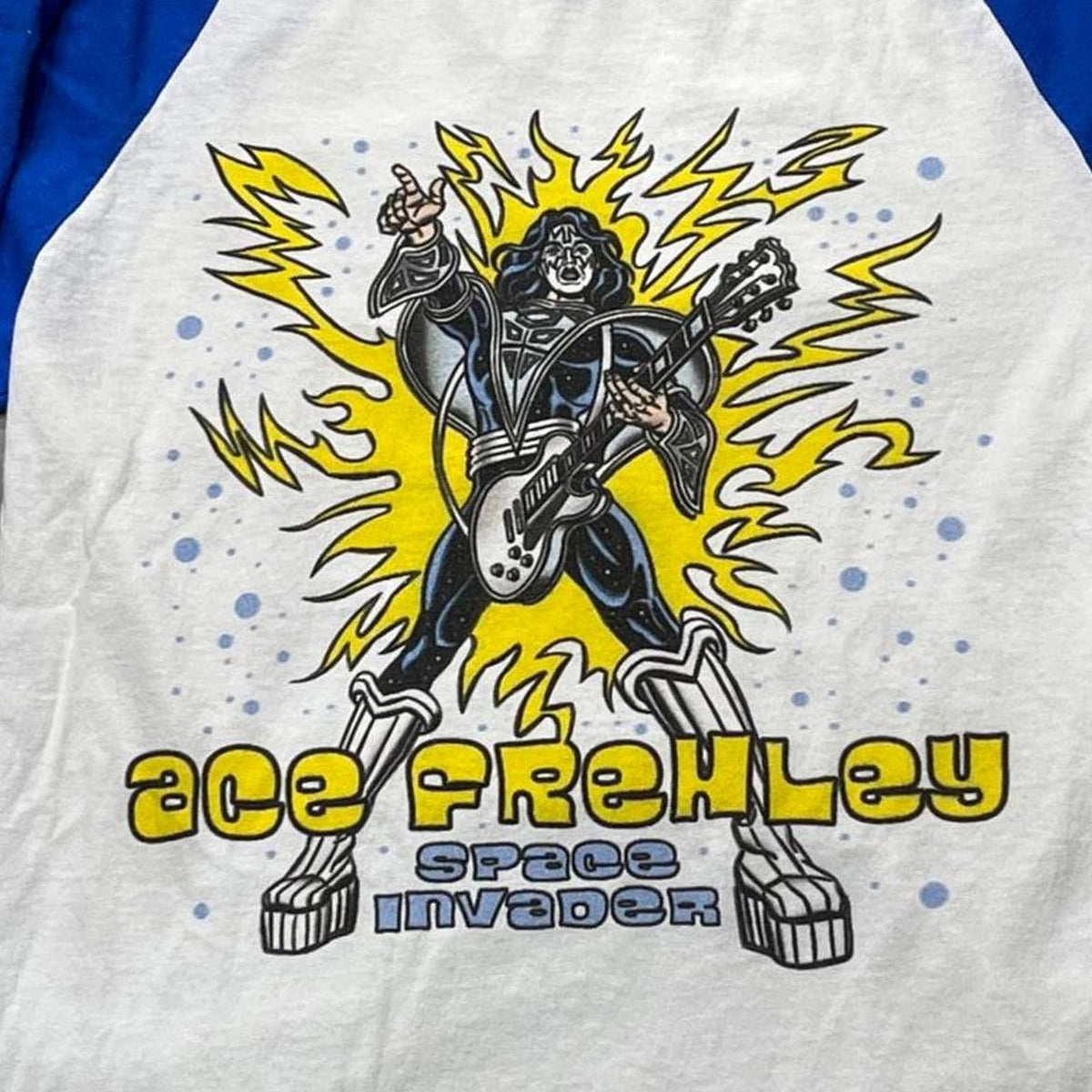 Ace Frehley Kiss Preowned Small 3/4 Sleeve T-shirt