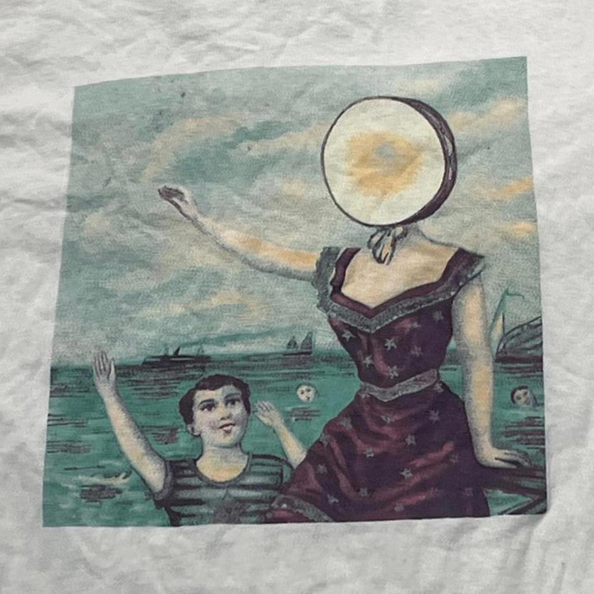Neutral Milk Hotel Preowned Medium T-shirt