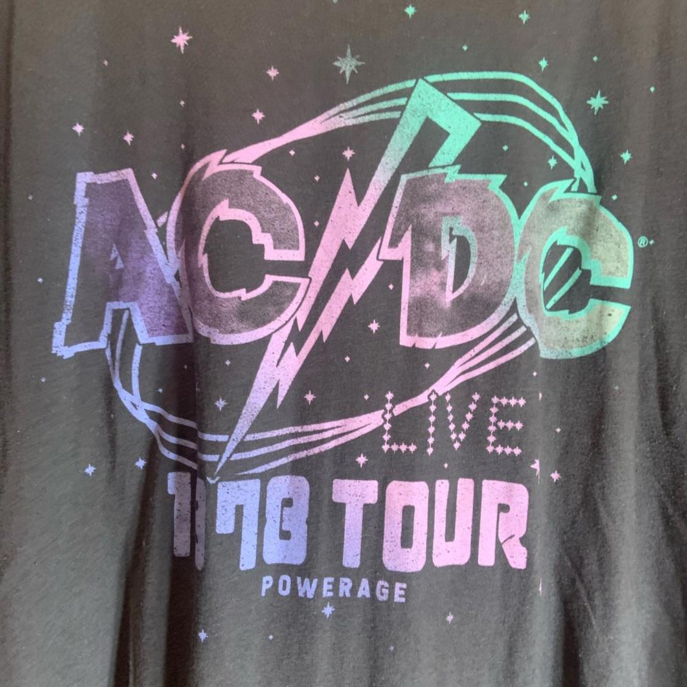 ACDC 3xlarge black graphic preowned T-shirt