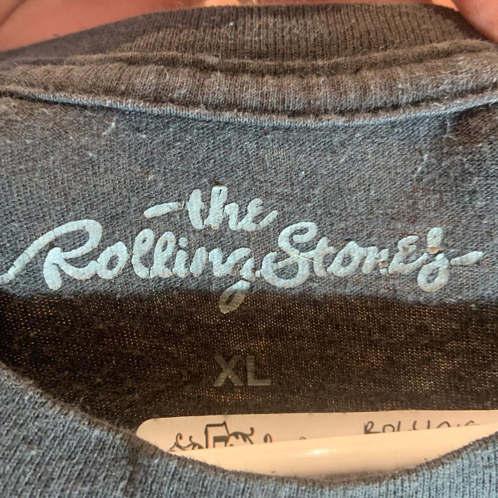 Rolling Stones xlarge black graphic vintage T-shirt