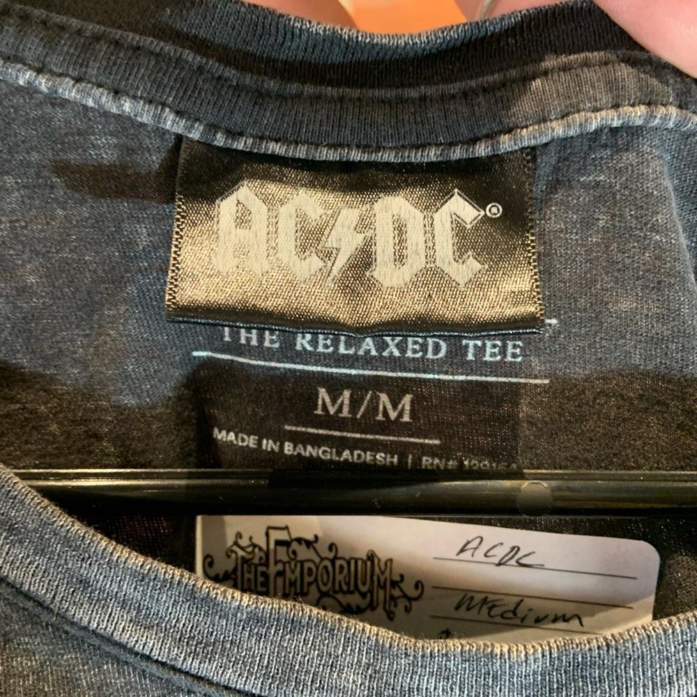 ACDC medium black graphic vintage T-shirt