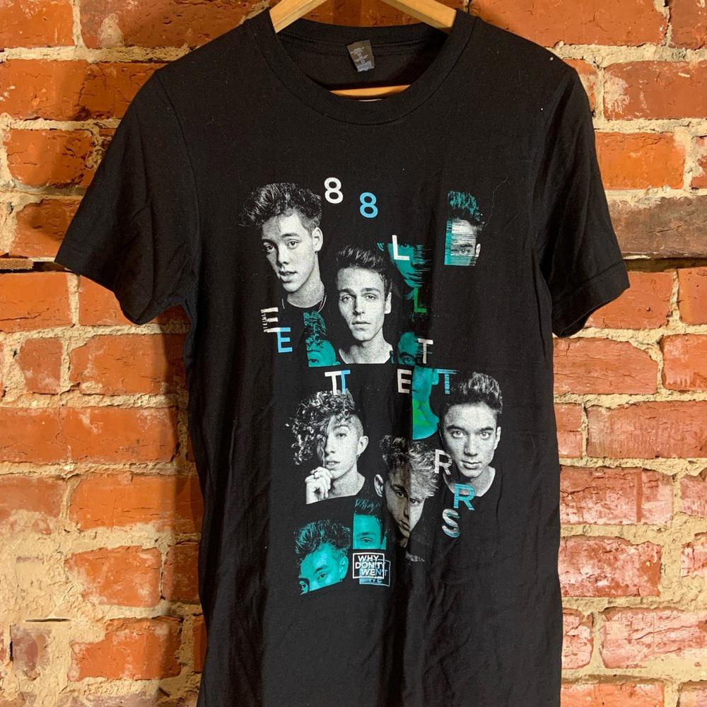 8letters small black graphic preowned T-shirt