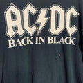 ACDC black Xlarge graphic vintage T-shirt