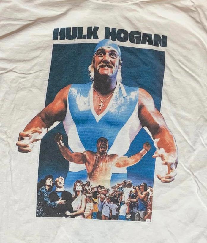 Hulk Hogan PreOwned XL White Shirt