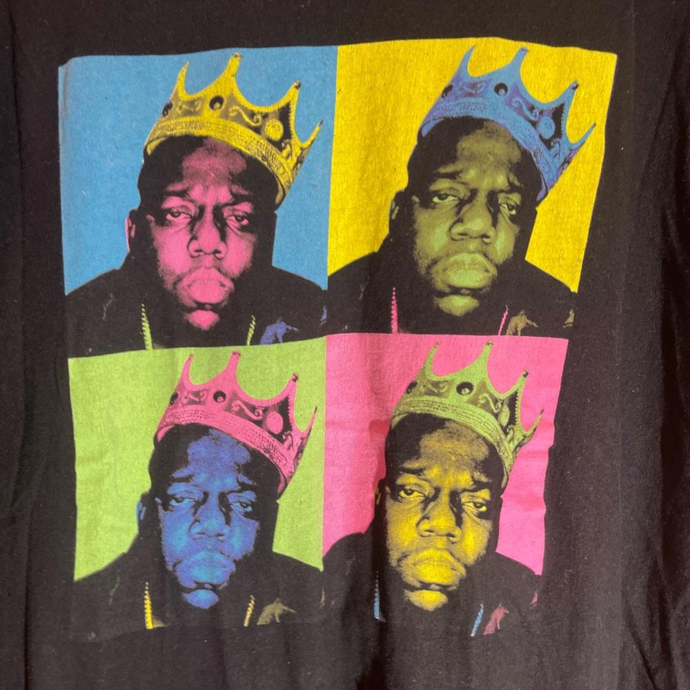 Biggie smalls 2xlarge black graphic vintage preowned tshirt