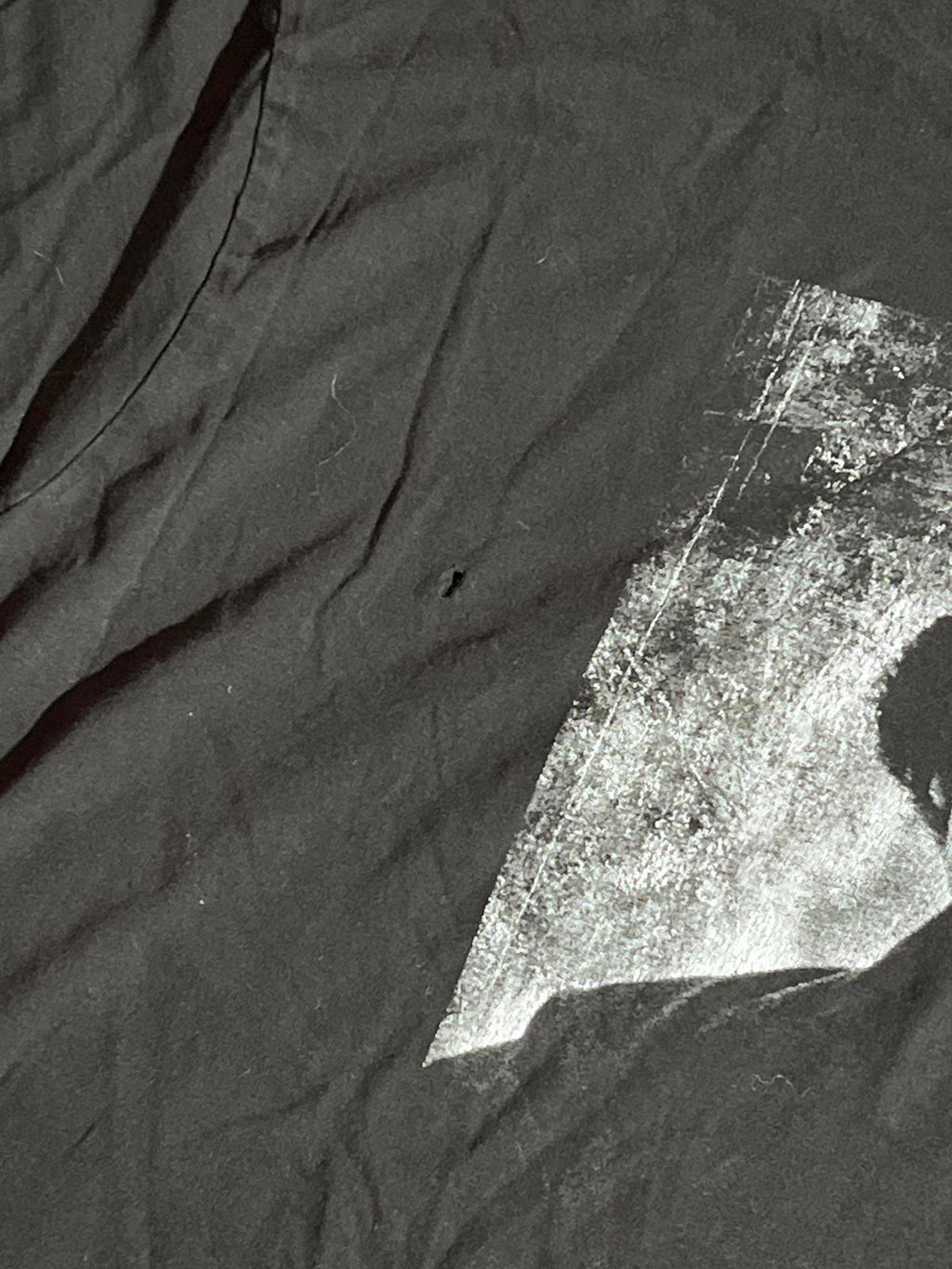 Eazy E 2XL black graphic preowned cropped tshirt