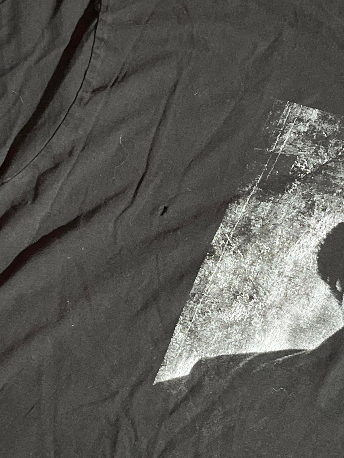 Eazy E 2XL black graphic preowned cropped tshirt