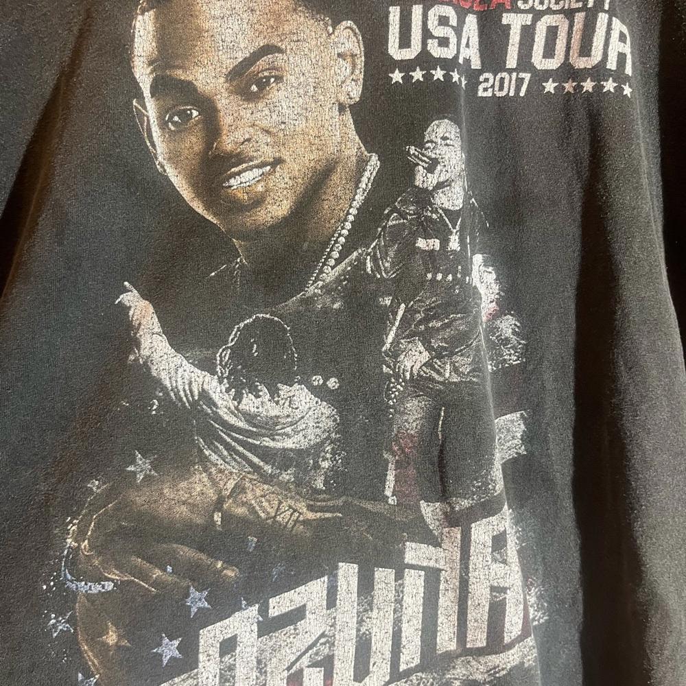 Ozuna xlarge black graphic vintage preowned tshirt