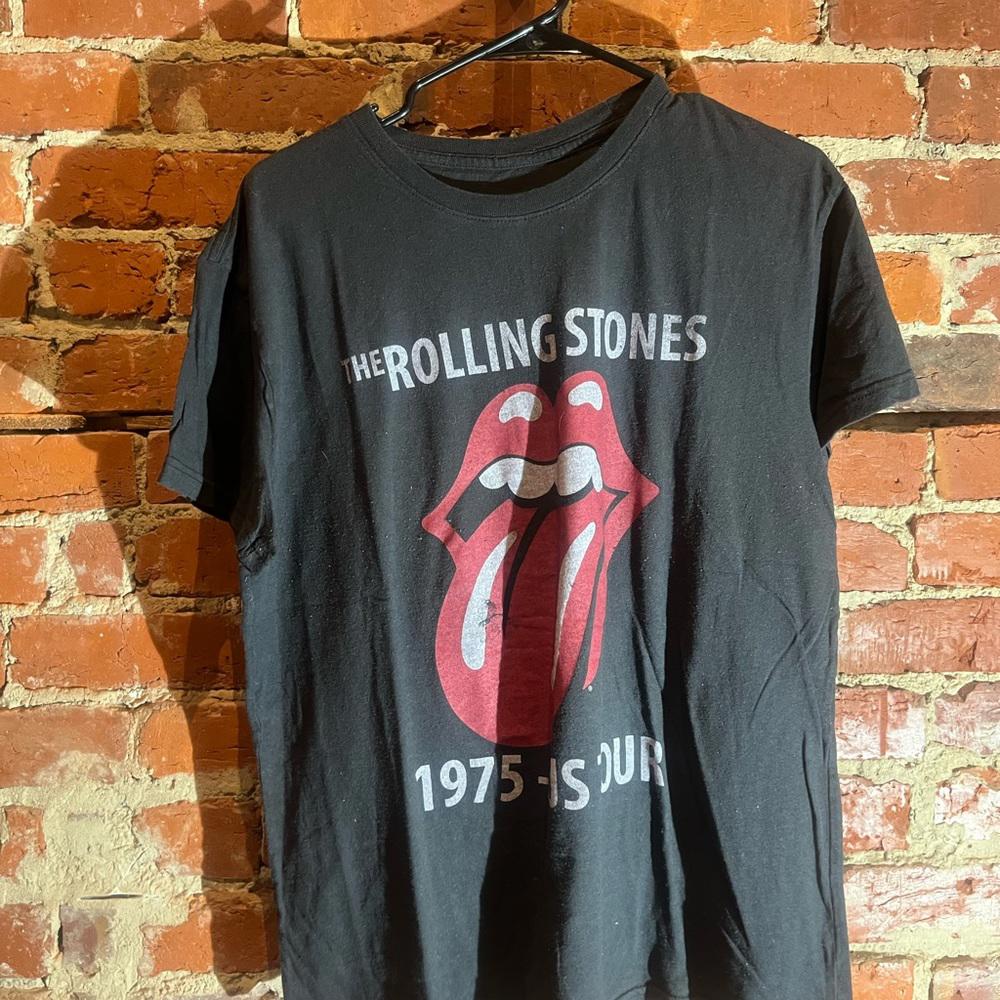 Rolling Stones xlarge black graphic vintage preowned tshirt