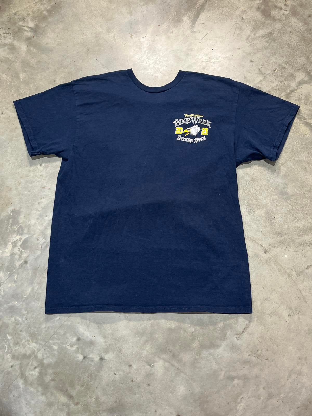 2023 Daytona Beach Bike Week Preowned Large T-shirt
