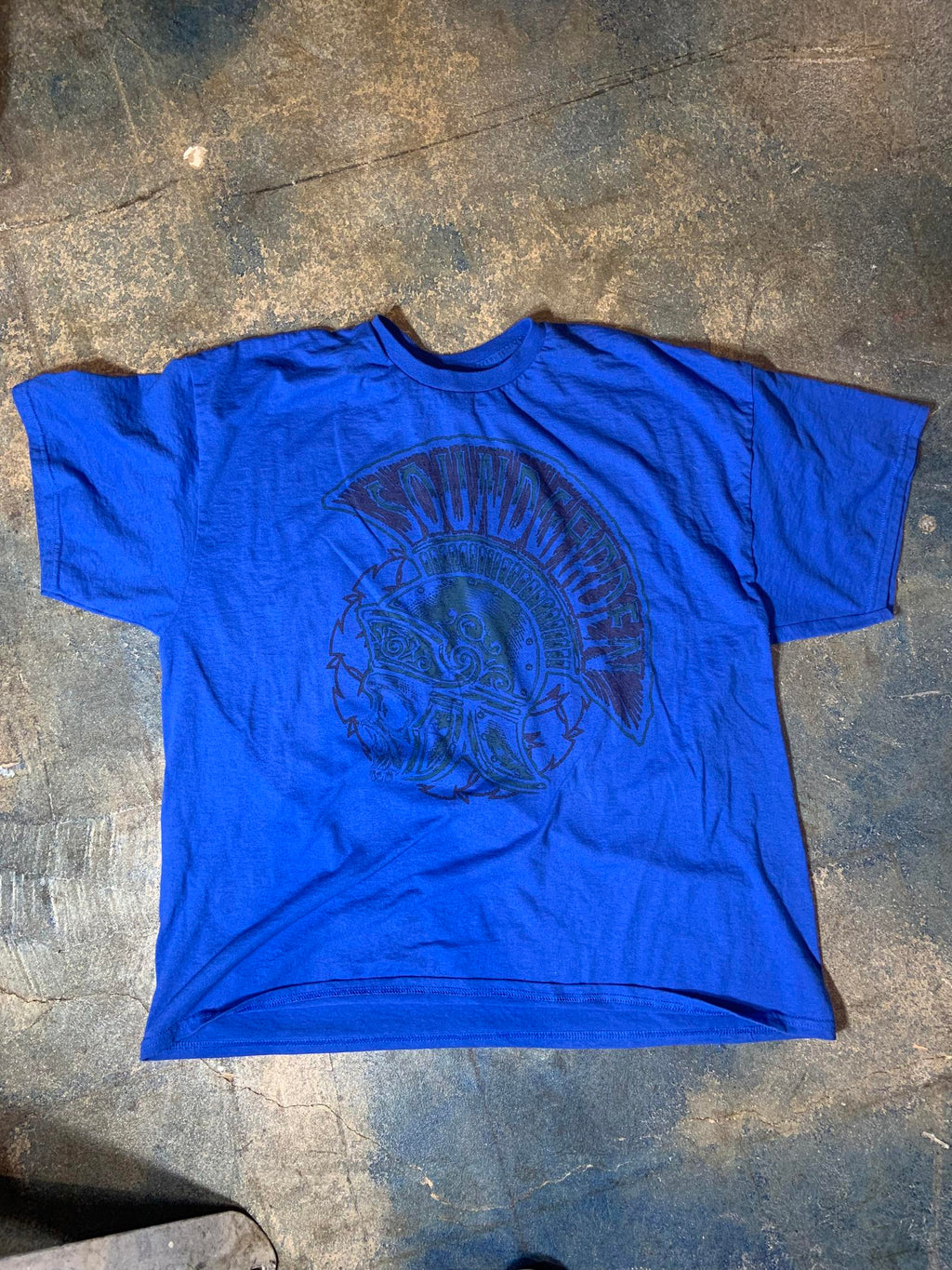 Soundgarden PreOwned Blue XXL Shirt