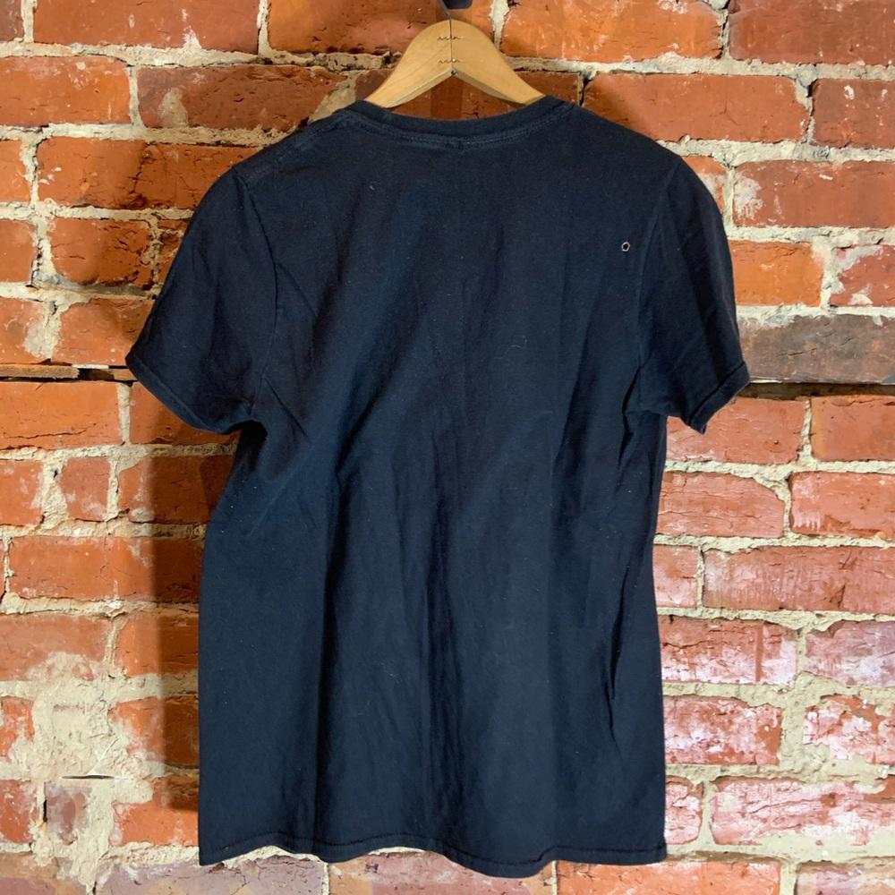 Aaliyah small black graphic preowned T-shirt