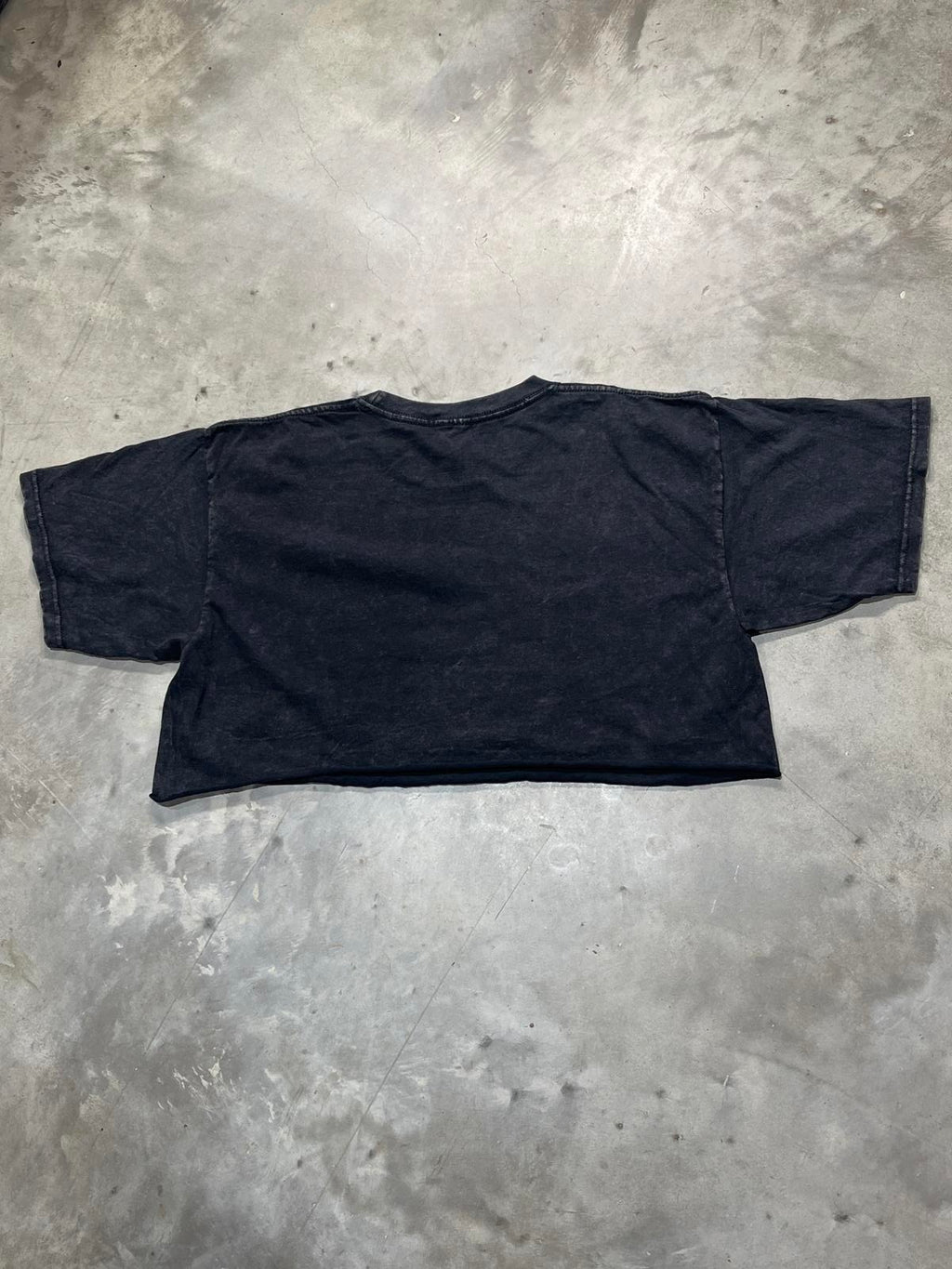ACDC Preowned Large Cropped Band T-shirt
