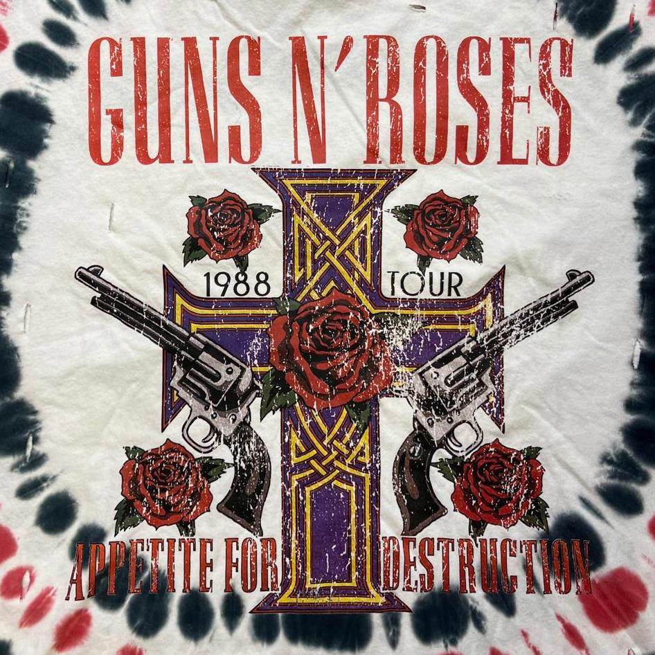 Guns N Roses distressed PreOwned 2XL Band tshirt