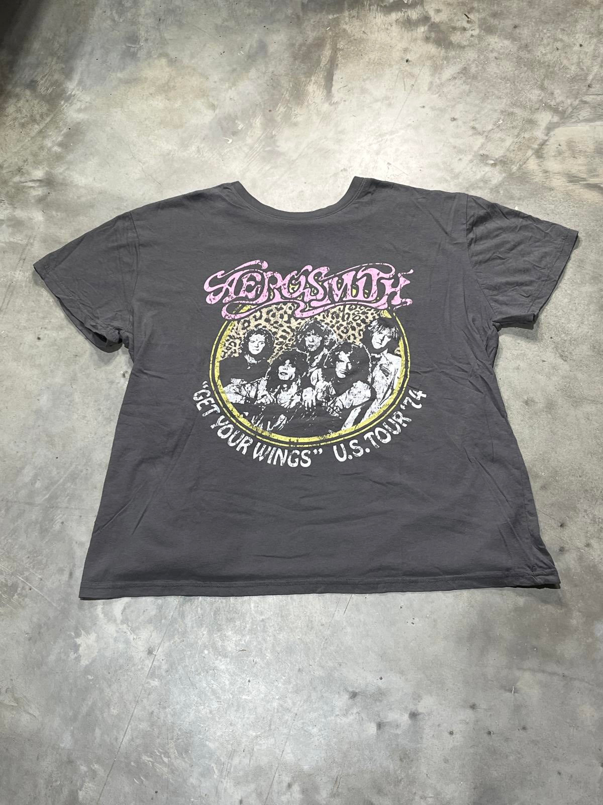 Aerosmith Preowned 2XL Band T-shirt