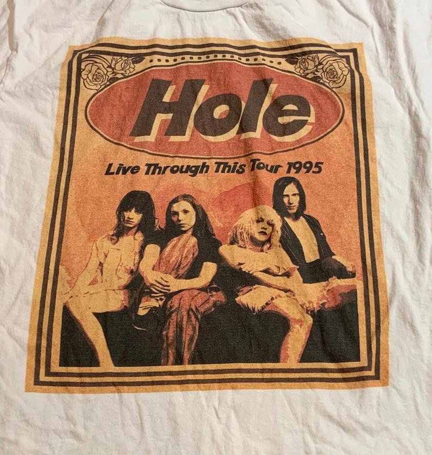 Hole PreOwned XLarge Band TShirt