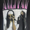 Aaliyah medium black graphic vintage preowned tshirt