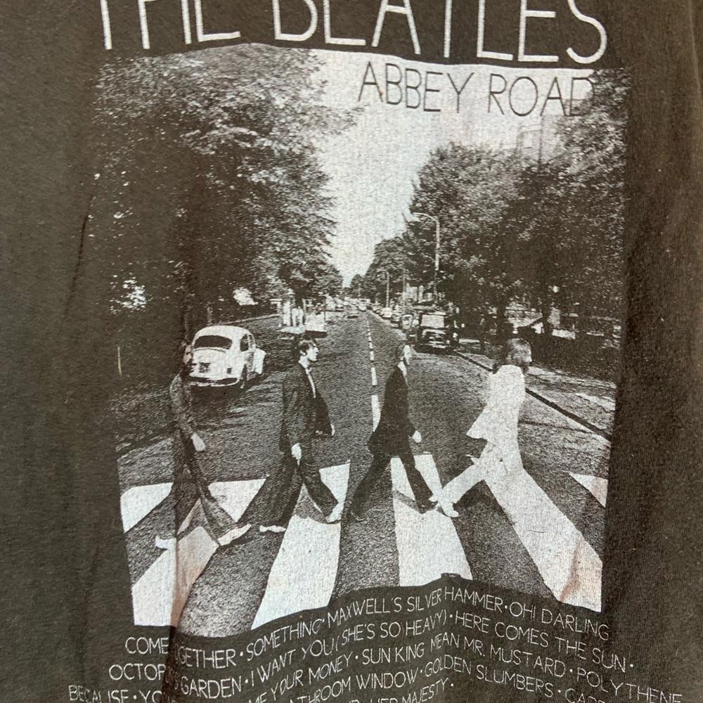 THe Beatles Xlarge women’s black graphic vintage T-shirt