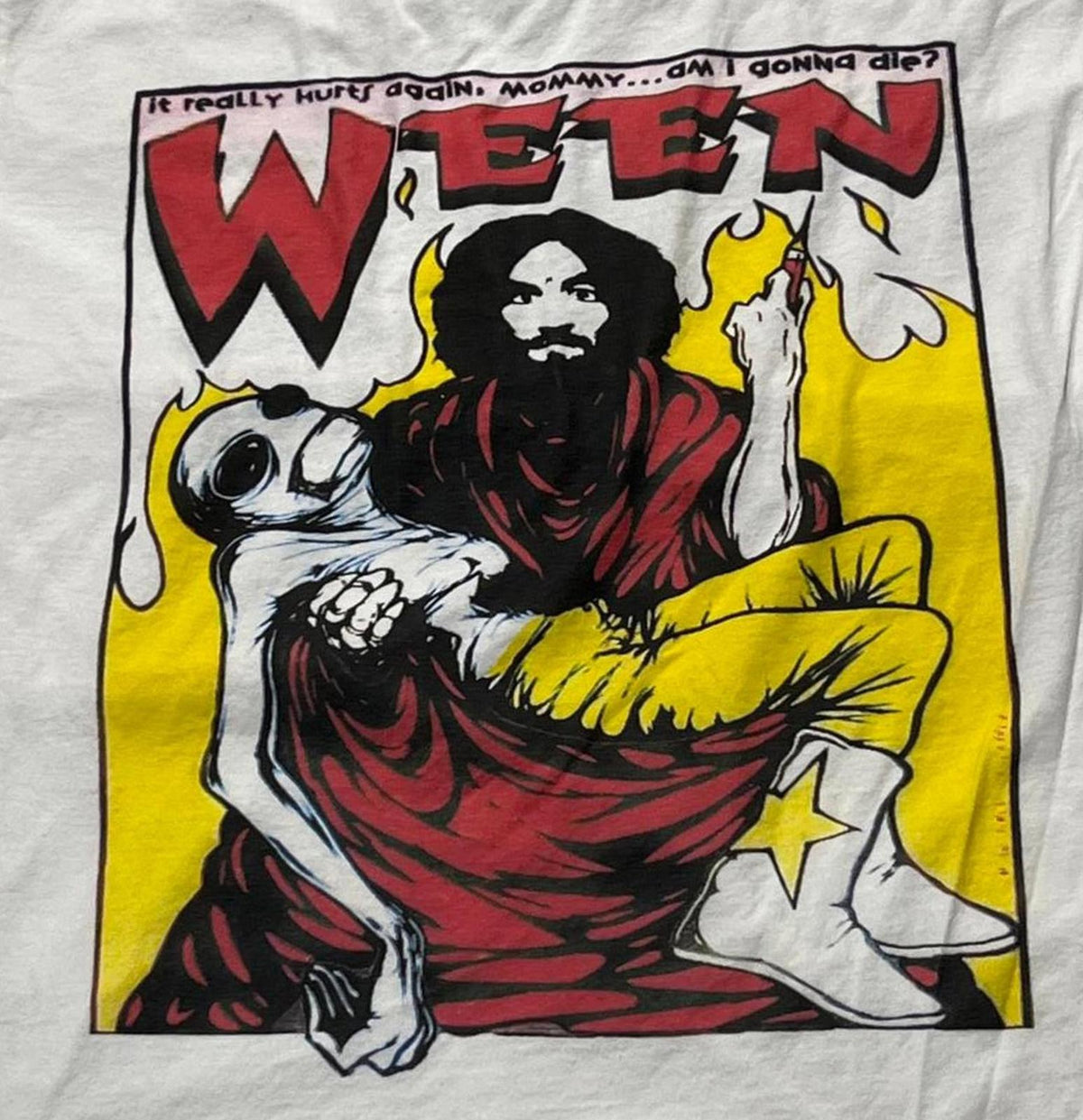 Ween Preowned XL Ringer T-shirt