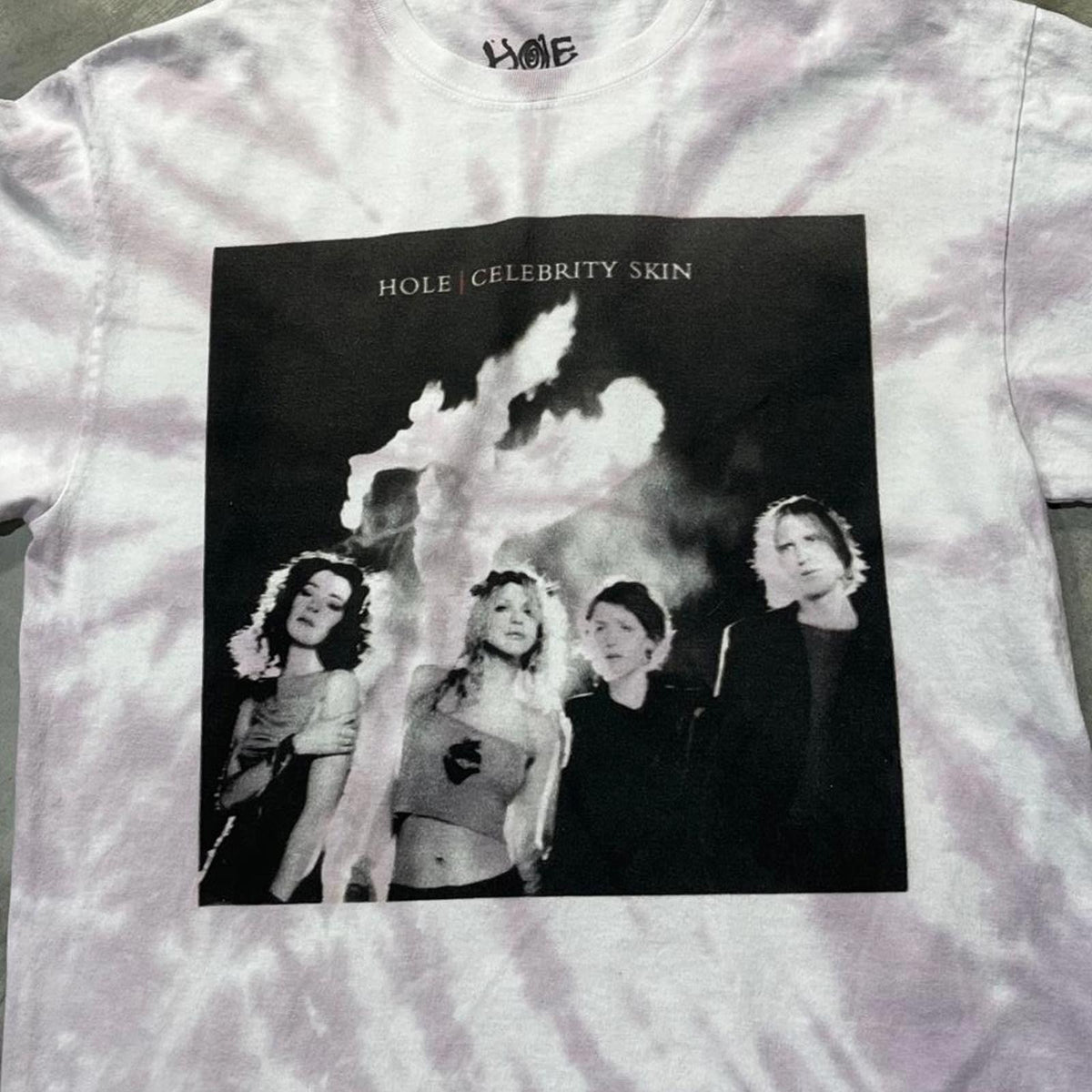 Hole Preowned Medium Tie Dye T-shirt