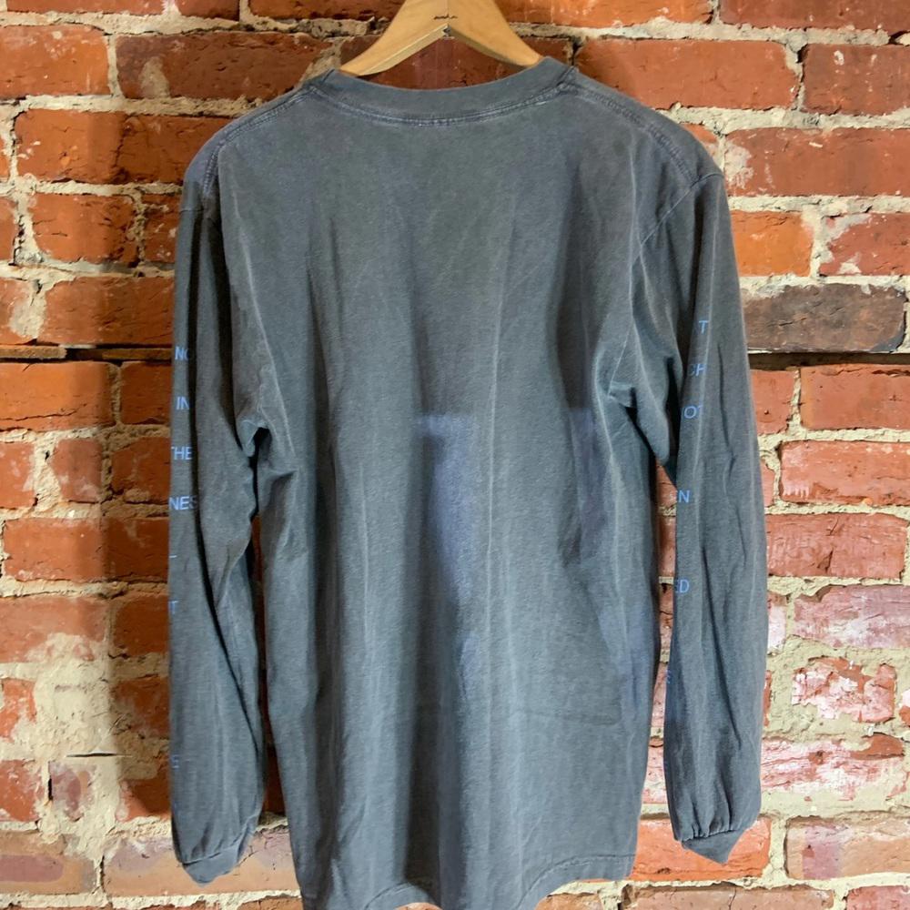 3points medium grey graphic preowned T-shirt