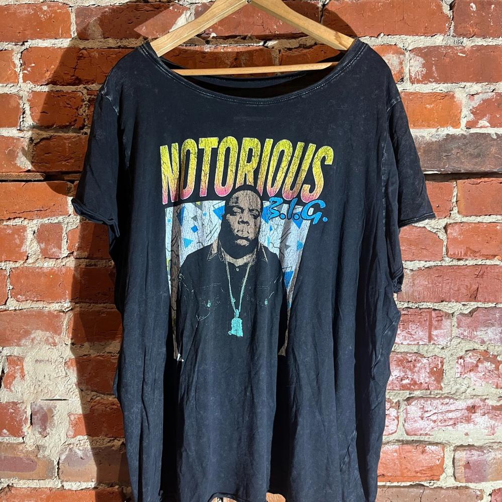 Biggie smalls X-Large black graphic vintage preowned tshirt