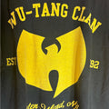 Wu tang 2xlarge black graphic vintage preowned tshirt