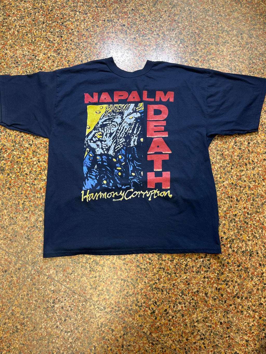 Napalm Death PreOwned 2XL Band tshirt