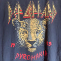 Def Leppard Xlarge black graphic vintage T-shirt