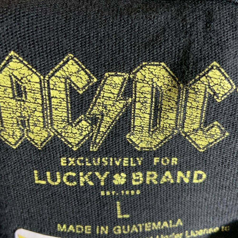 ACDC L Black graphic vintage T-shirt