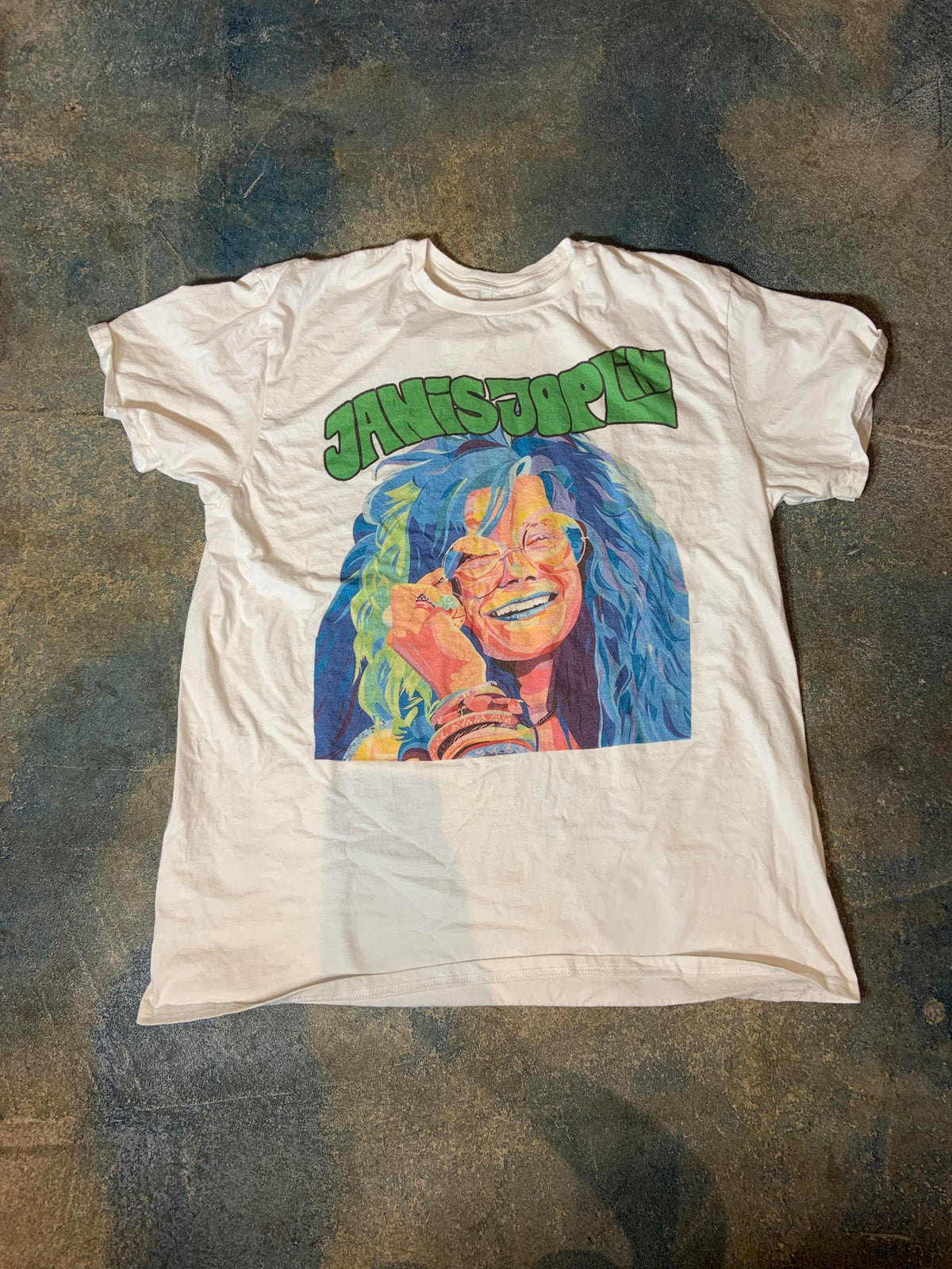Janis Joplin PreOwned XL Band Tshirt