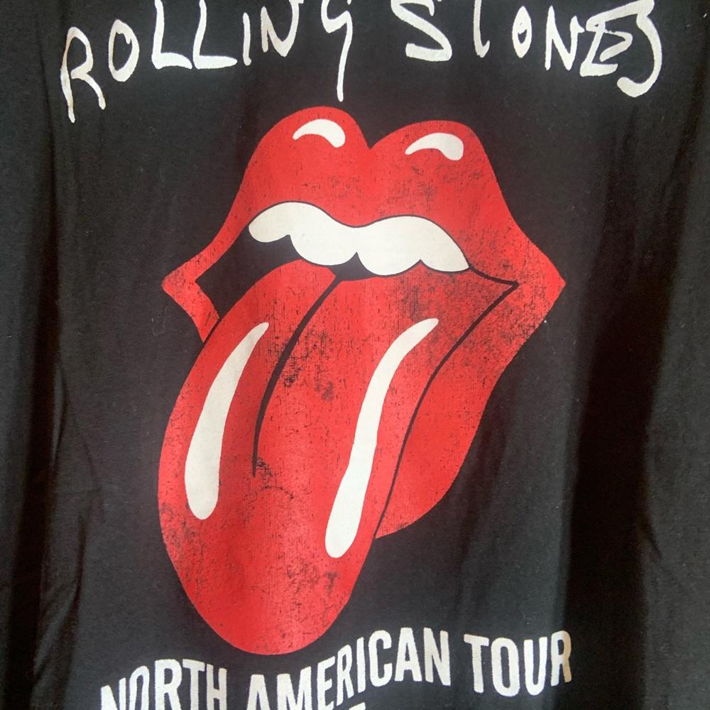 Rolling Stones 2XLarge black graphic preowned T-shirt