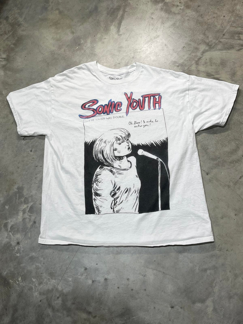 Sonic Youth Preowned XL T-shirt