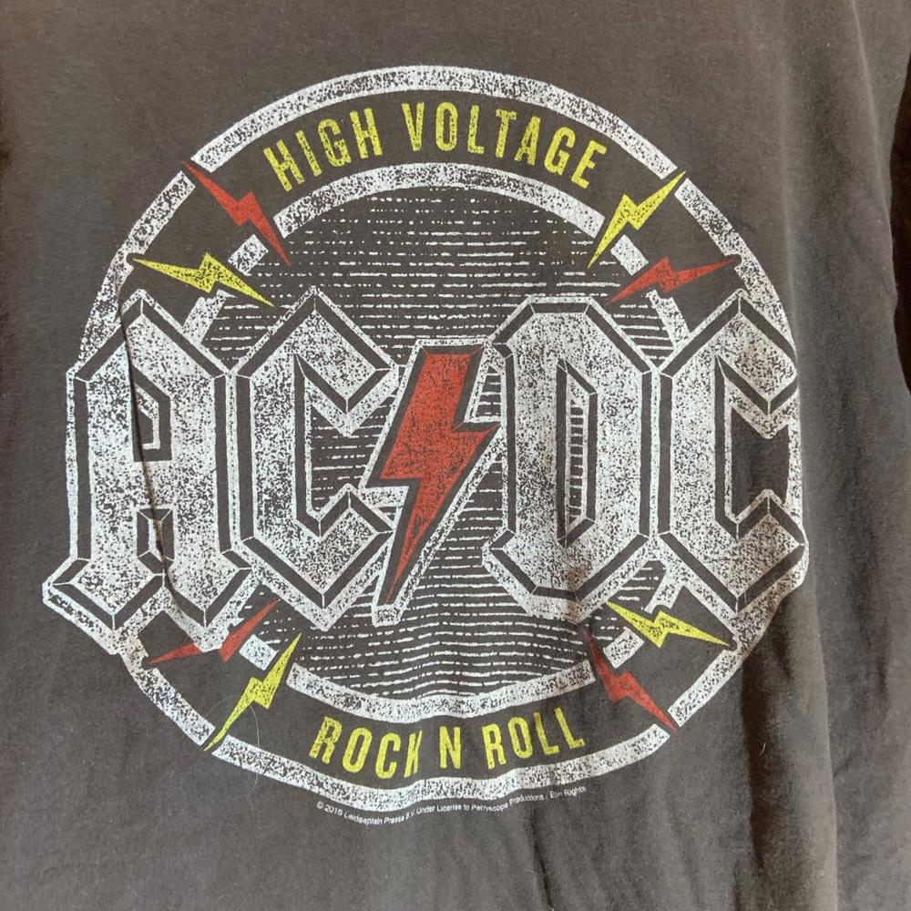ACDC medium black graphic vintage T-shirt