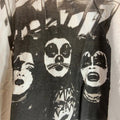 Kiss ladies 3xlarge white graphic preowned T-shirt