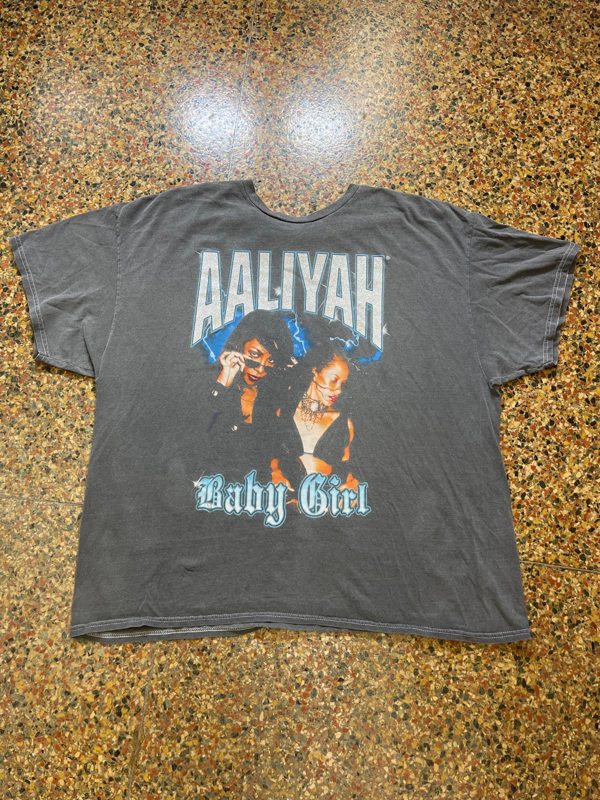 Aaliyah Preowned XL Band T-shirt